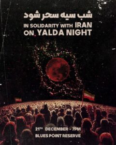 In Solidarity with Iran on Yalda Night